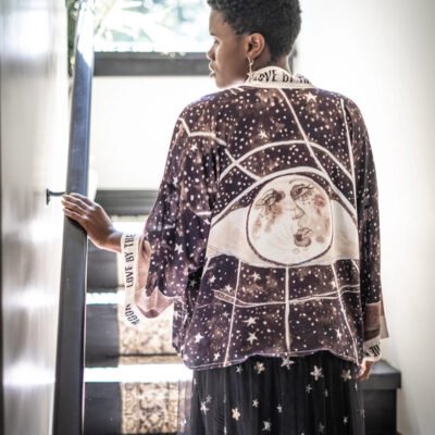 Love By The Moon Cropped Kimono